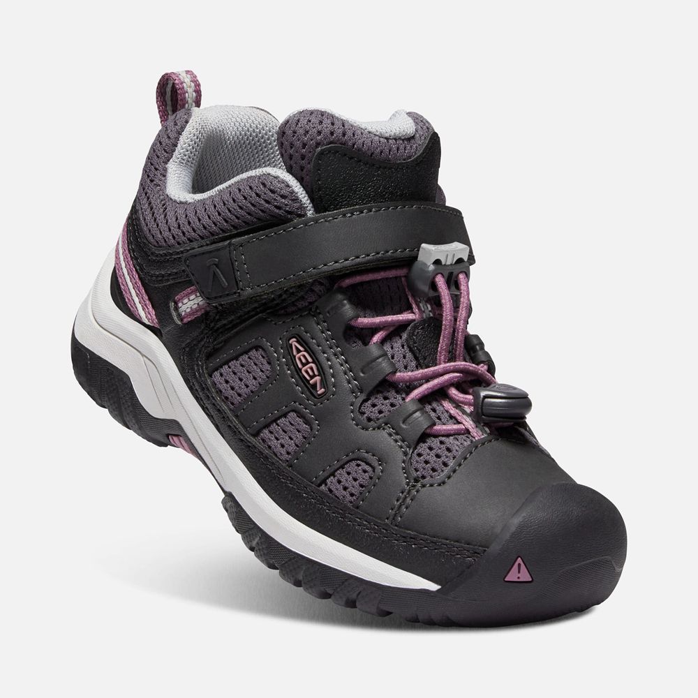 Keen Wandelschoenen Kinderen Zwart/Roze - Targhee - 59071-BKSA